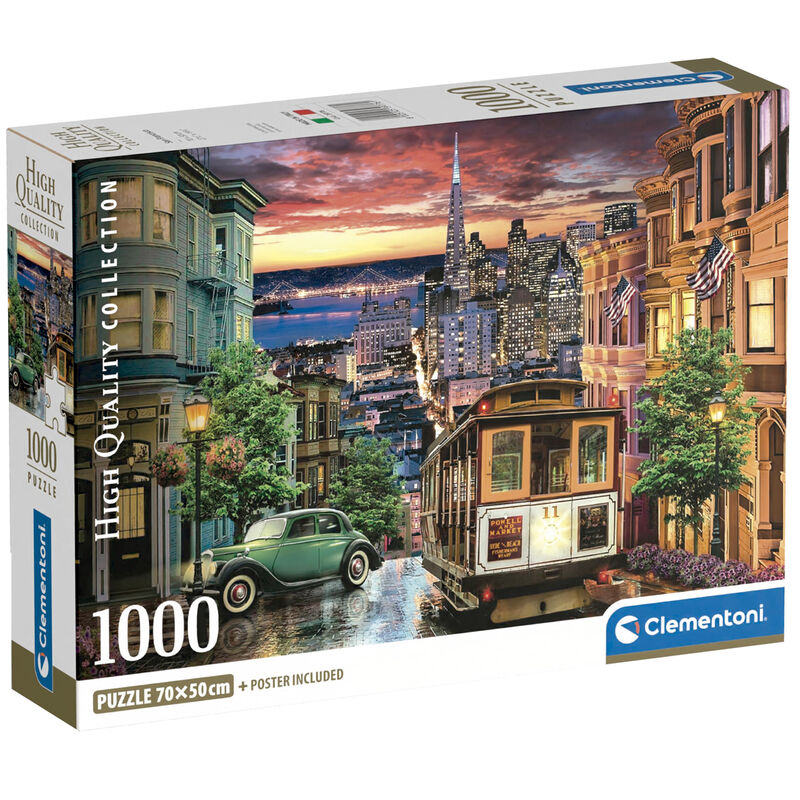 Imagen 1 - Puzzle San Francisco 1000Pzs