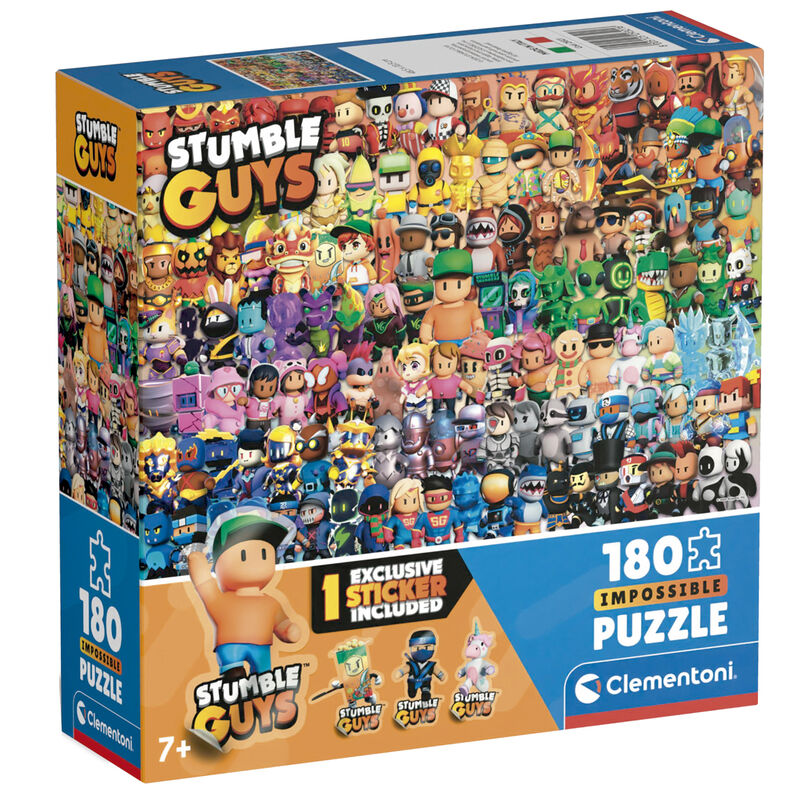 Imagen 1 - Puzzle Impossible Stumble Guys 180Pzs