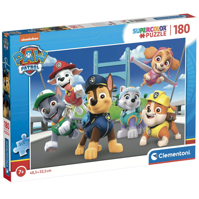 Imagen 1 - Puzzle Super Patrulla Canina Paw Patrol 180Pzs