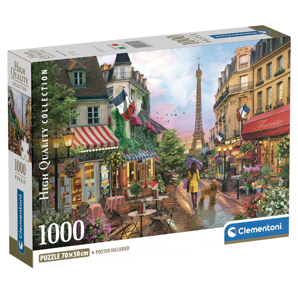 Imagen de Puzzle Flowers In Paris 1000Pzs parte de nuestra colección en Espadas y más, sitio oficial.