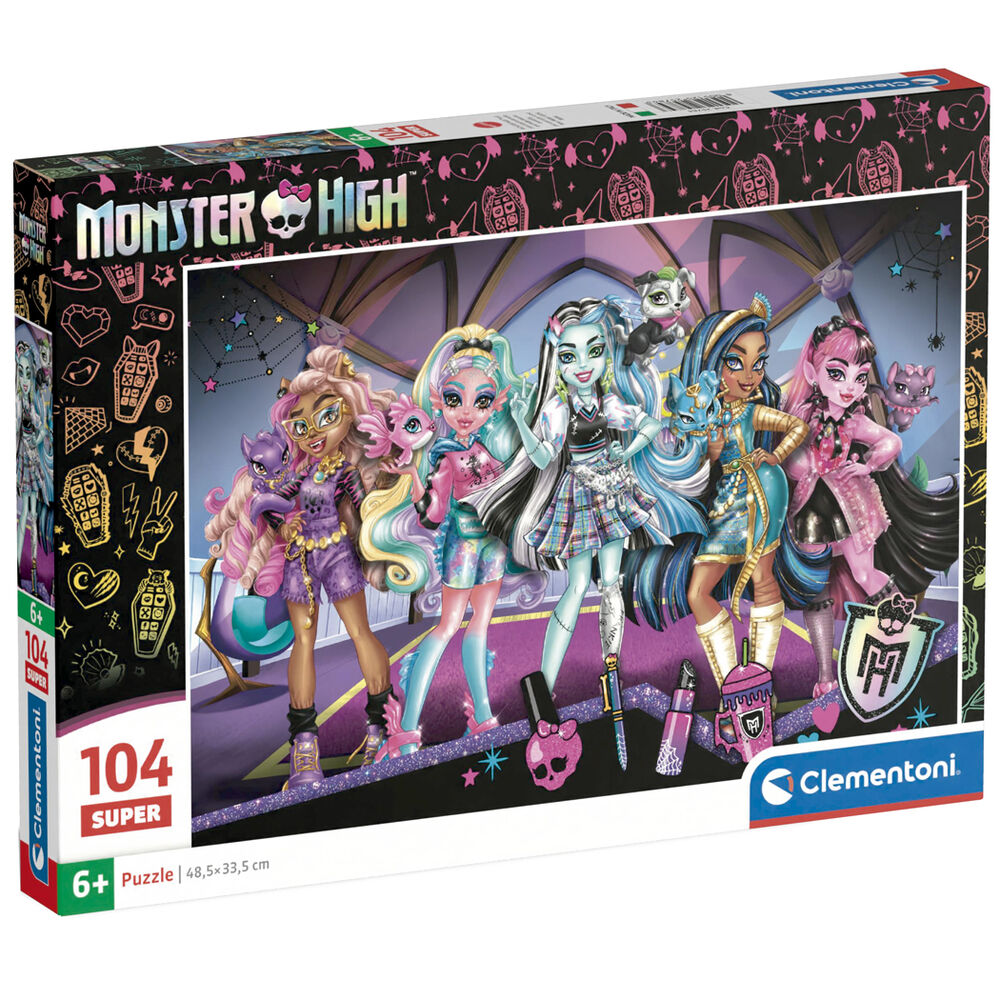 Imagen 1 - Puzzle Super Monster High 104Pzs