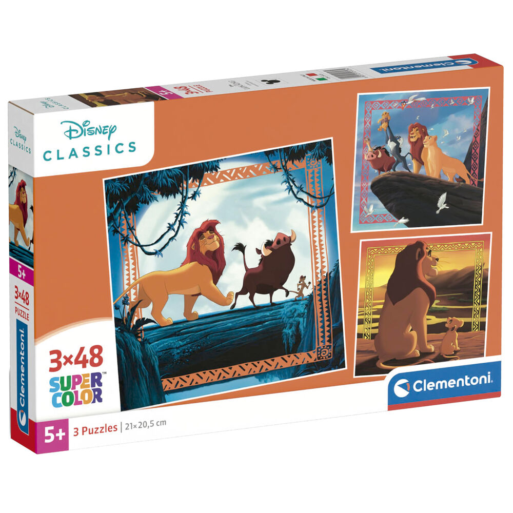 Imagen 1 - Puzzle El Rey Leon Disney 3X48pzs