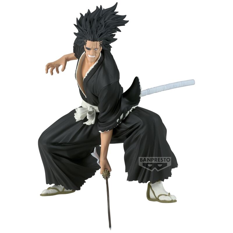 Imagen 1 - Figura Kenpachi Zaraki Vibration Stars Bleach 13Cm
