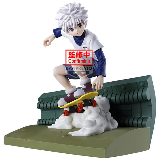 Imagen 2 - Figura Killua Zoldyck Memorable Saga Hunter X Hunter 8Cm