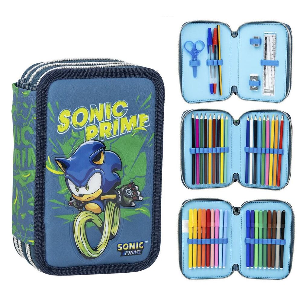 Imagen 1 de Plumier Sonic Prime Triple