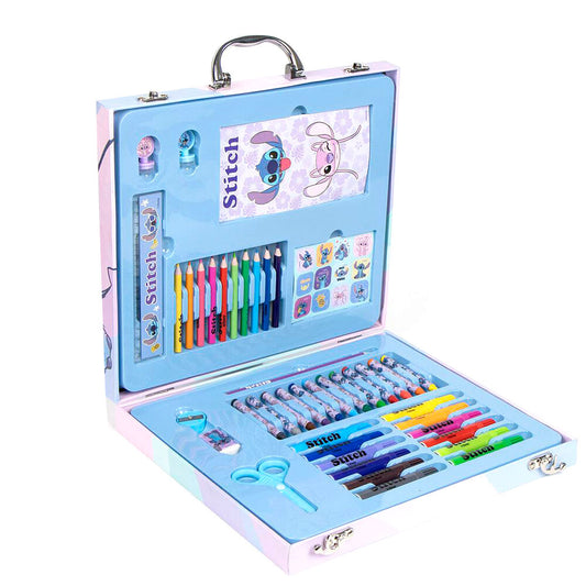 Imagen 2 de Maletin Papeleria Coloreable Stitch Disney