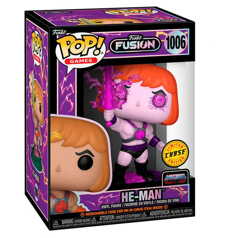 Imagen 2 - Figura Pop Funko Fusion Masters Of The Universe He-man Chase