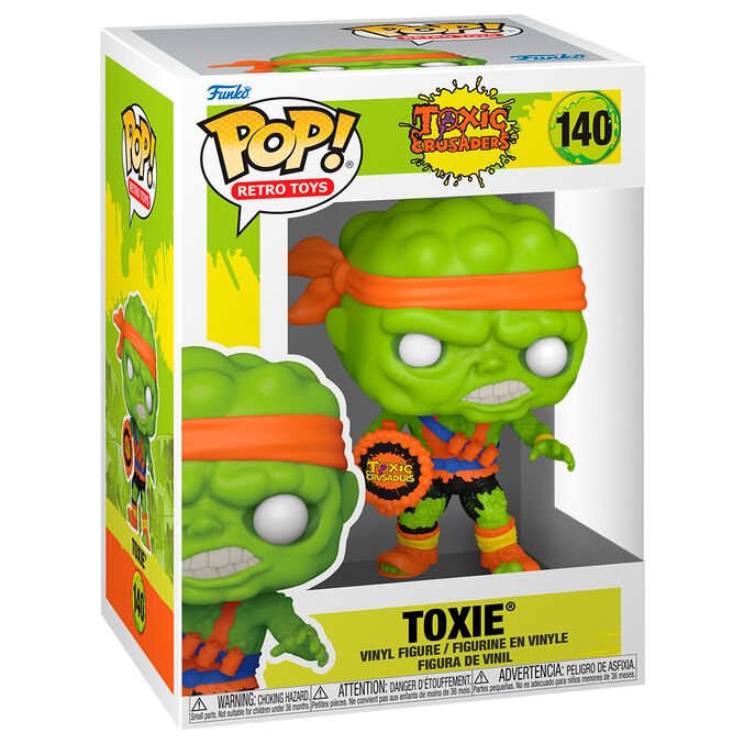Imagen de Figura Pop Toxic Crusaders Toxie parte de nuestra colección en Espadas y más, sitio oficial.