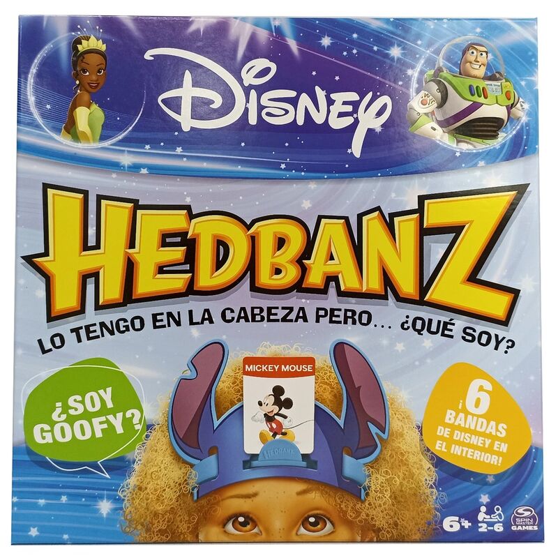 Imagen 1 - Juego Mesa Hedbanz Disney Español