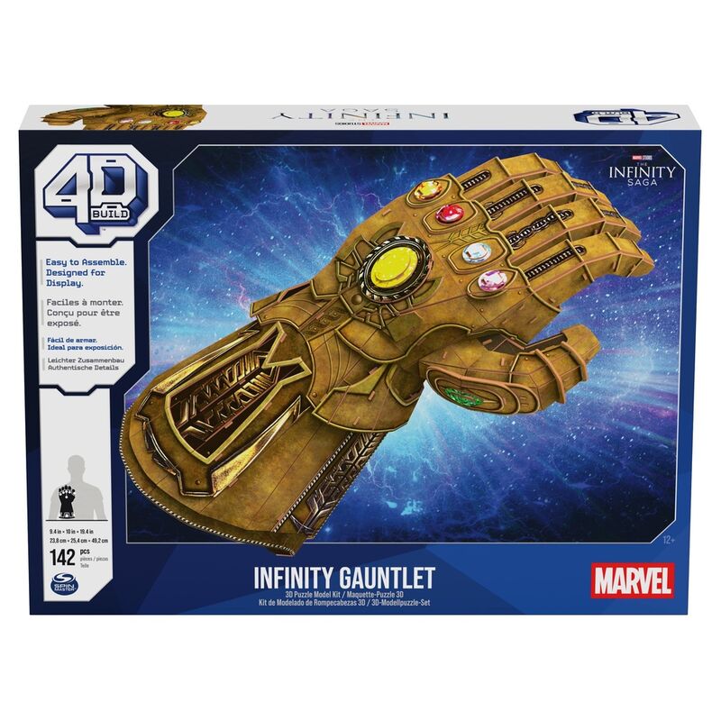 Imagen 1 - Puzzle 3D Guante Thanos Vengadores Avengers Marvel