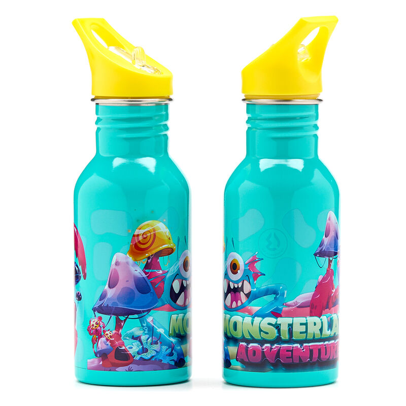 Imagen 1 - Cantimplora Acero Inoxidable Monsterland Water Revolution 500Ml