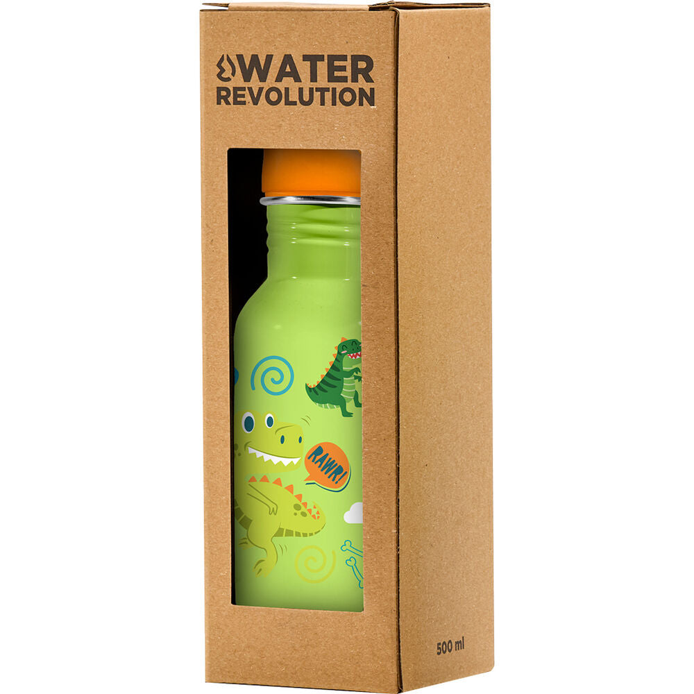 Imagen 2 - Cantimplora Acero Inoxidable Dino Raw Water Revolution 500Ml