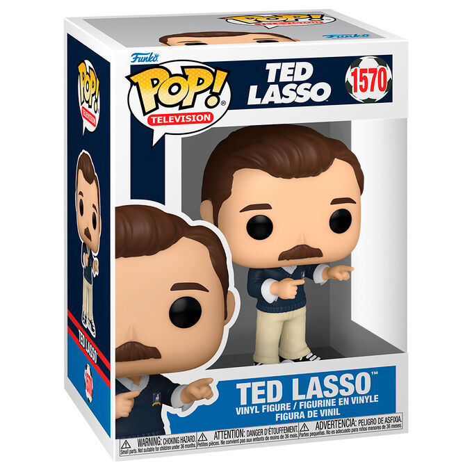 Imagen 1 - Figura Pop Ted Lasso - Ted Lasso