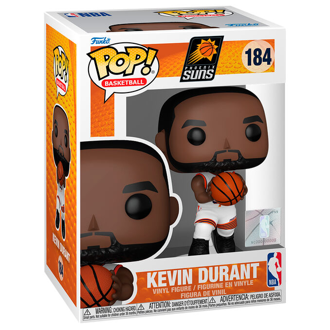 Imagen de Figura Pop Nba Phoenix Suns Kevin Durant parte de nuestra colección en Espadas y más, sitio oficial.