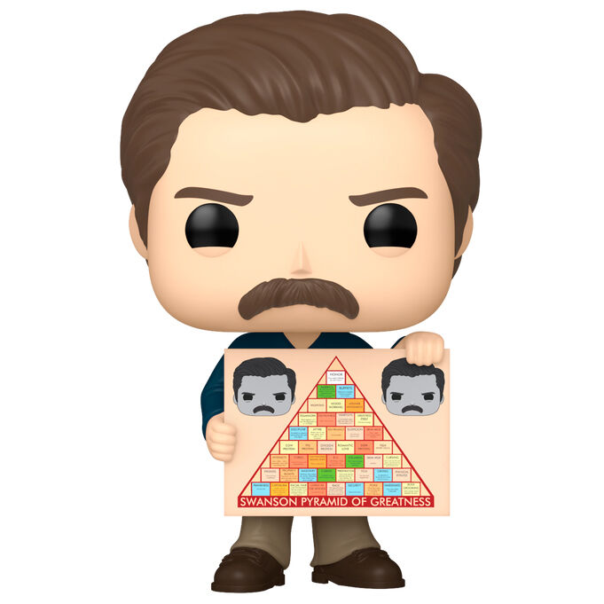Imagen 2 - Figura Pop Parks And Recreation Ron Swanson