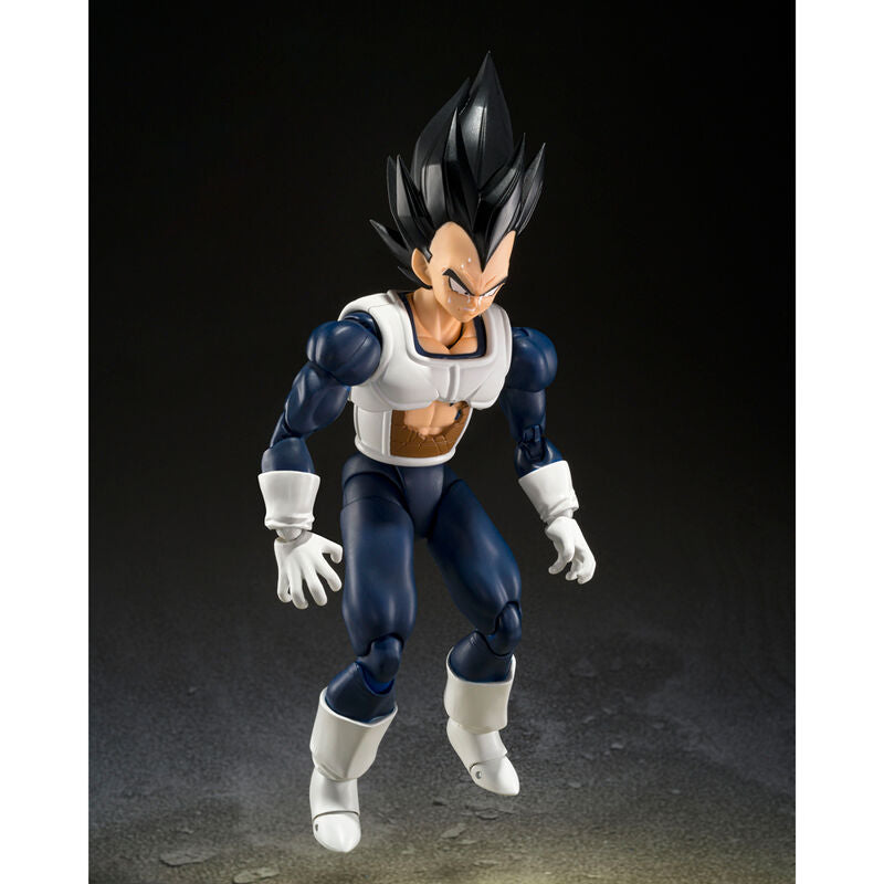 Imagen 3 - Figura S.h Figuarts Vegeta Old Vattle Clothes Dragon Ball Z 14Cm