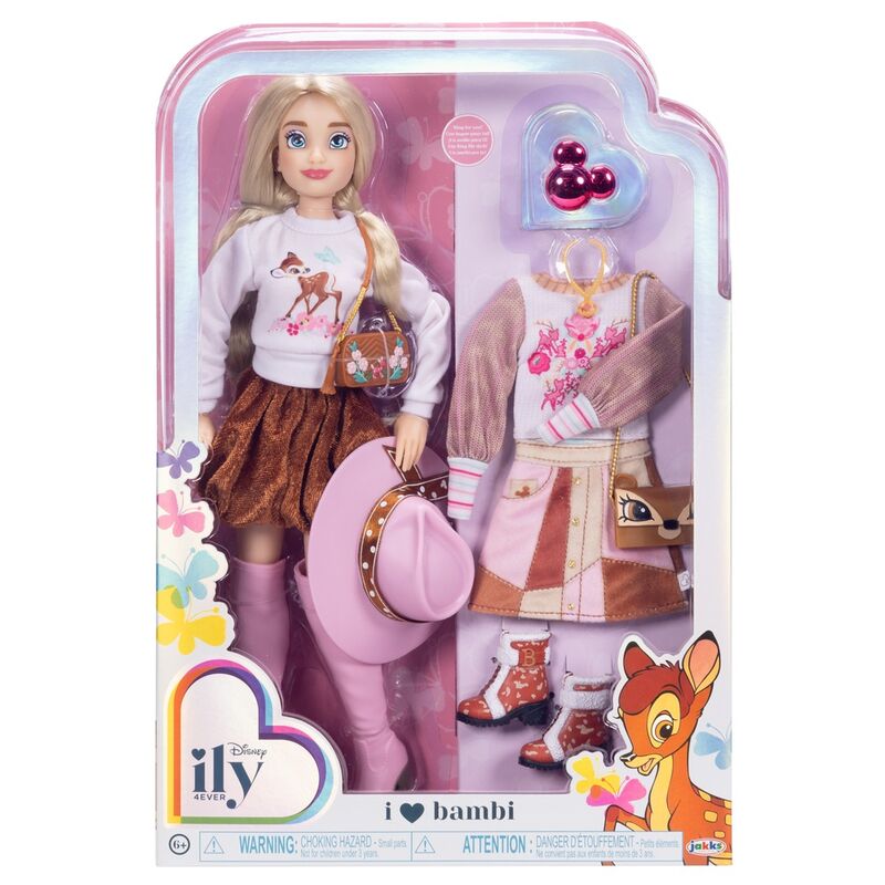 Imagen 1 de Muñeca Fashion Doll Bambi Disney Ily 4Ever 28Cm