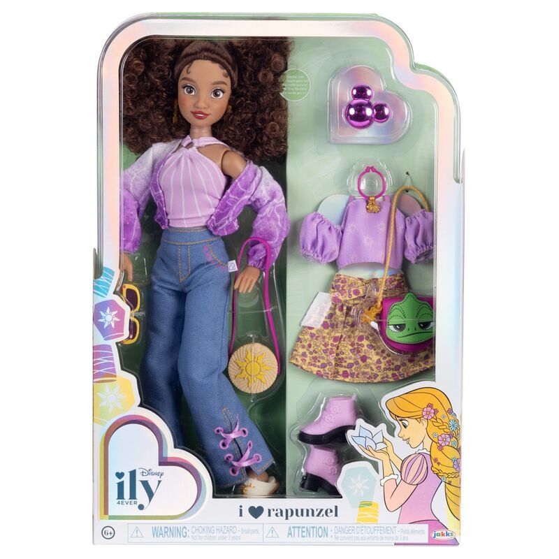 Imagen de Muñeca Fashion Doll Rapunzel Disney Ily 4Ever 28Cm parte de nuestra colección en Espadas y más, sitio oficial.