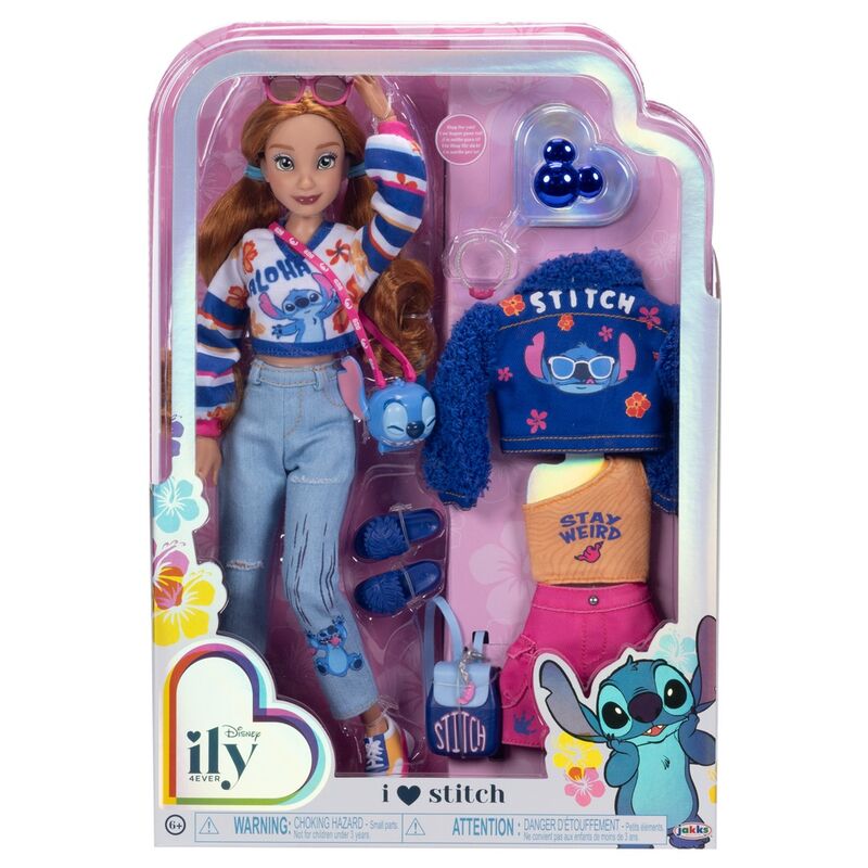 Imagen 1 - Muñeca Fashion Doll Stitch Disney Ily 4Ever 28Cm