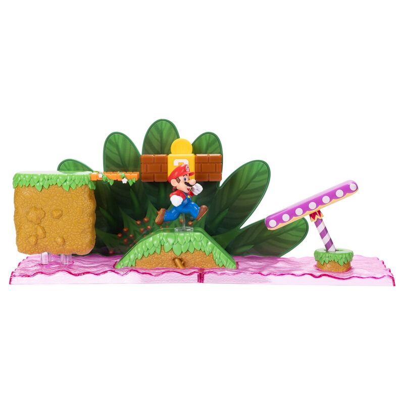 Imagen de Playset Soda Jungle Super Mario Bros parte de nuestra colección en Espadas y más, sitio oficial.