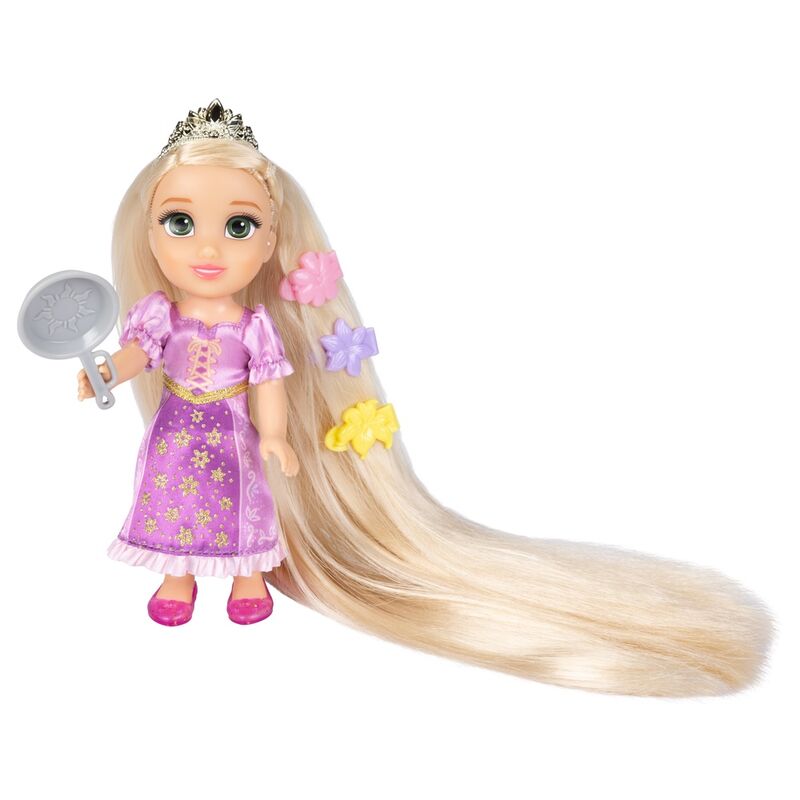 Imagen de Muñeca Rapunzel Disney 15Cm parte de nuestra colección en Espadas y más, sitio oficial.