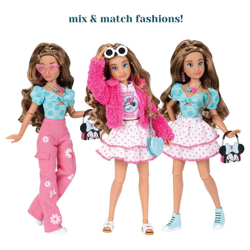 Imagen de Muñeca Fashion Doll Minnie Disney Ily 4Ever 28Cm parte de nuestra colección en Espadas y más, sitio oficial.