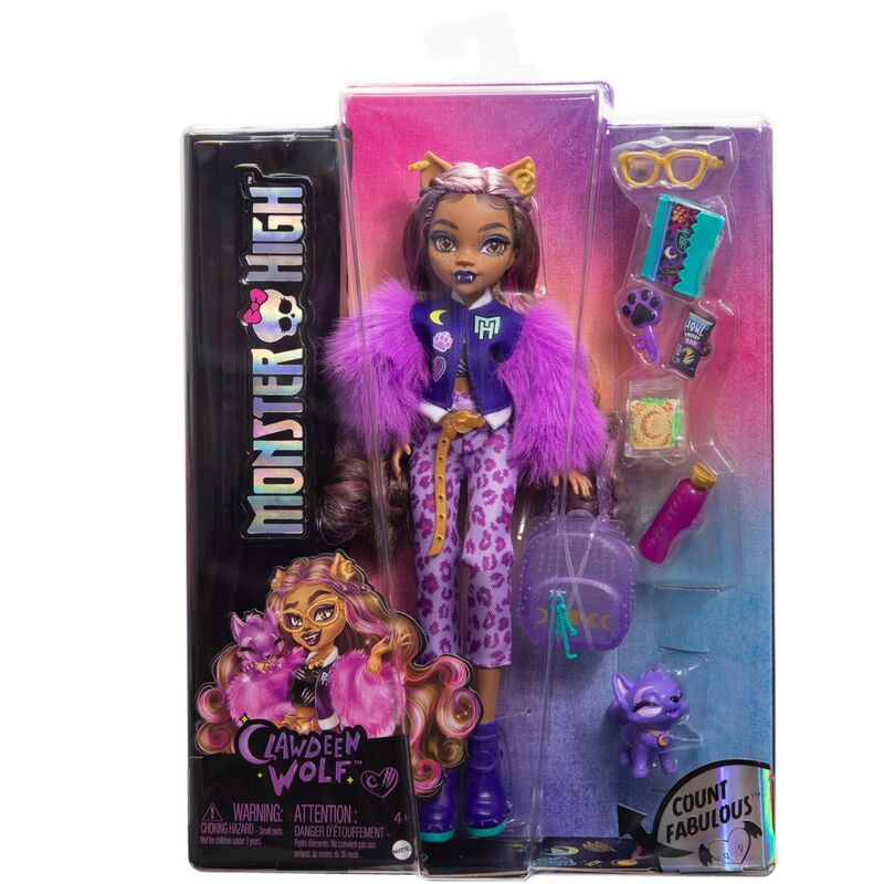 Imagen 1 - Muñeca Clawdeen Wolf Monster High