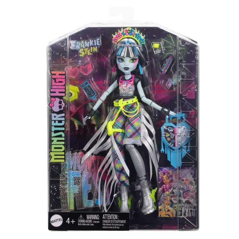 Imagen 1 - Muñeca Frankie Stein Fiesta Monstruosa Monster High