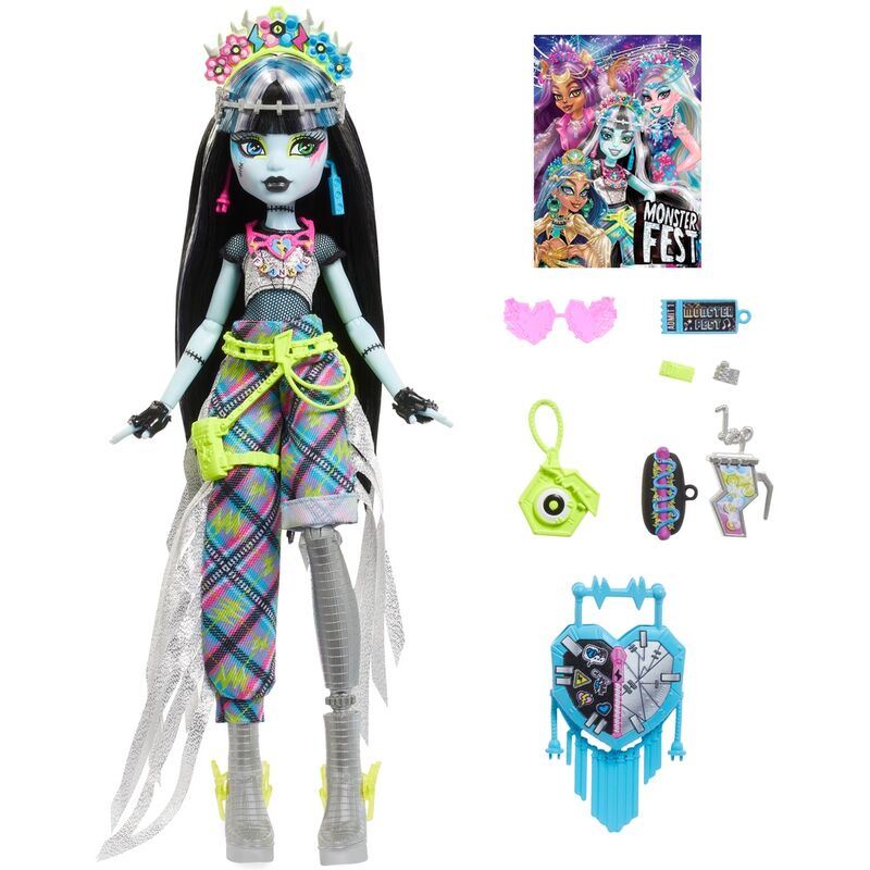 Imagen 2 - Muñeca Frankie Stein Fiesta Monstruosa Monster High