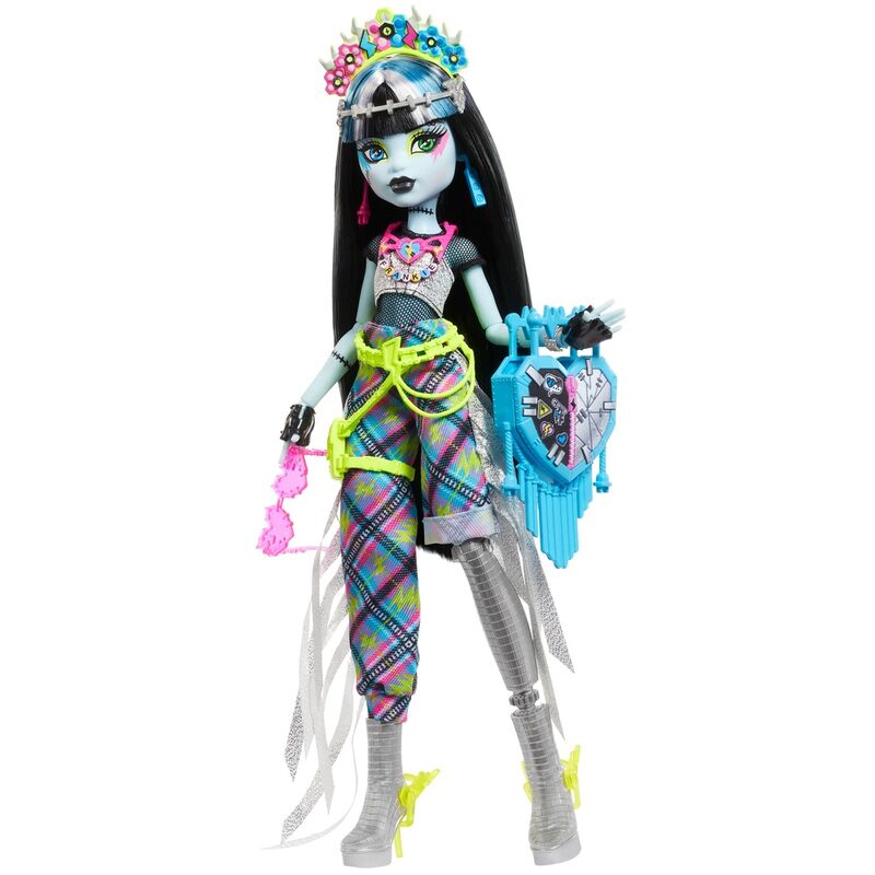 Imagen 3 - Muñeca Frankie Stein Fiesta Monstruosa Monster High