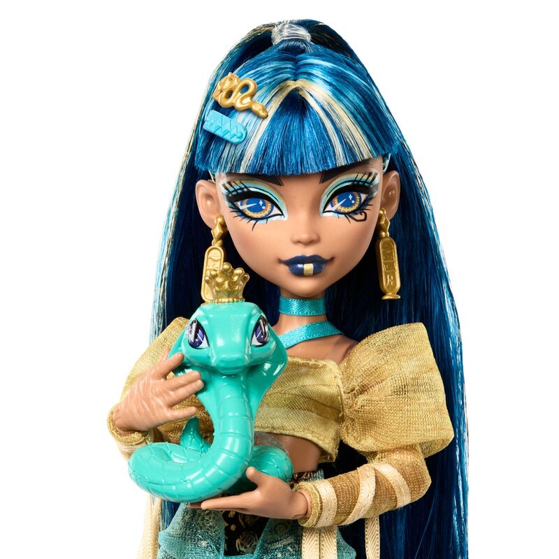 Imagen de Muñeca Cleo De Nile Monster High parte de nuestra colección en Espadas y más, sitio oficial.