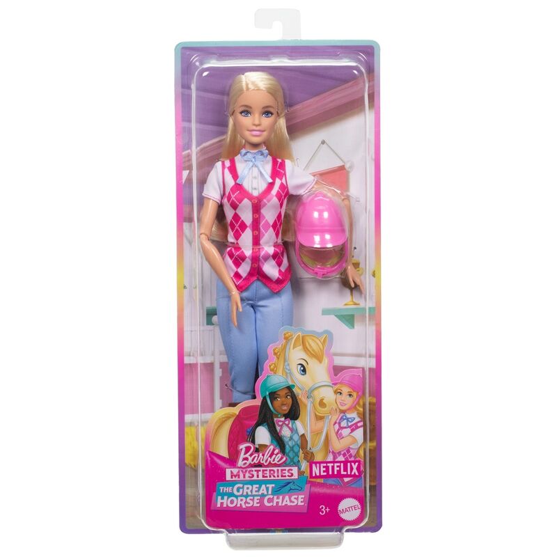 Imagen de Muñeca Jinete Equitacion Barbie parte de nuestra colección en Espadas y más, sitio oficial.