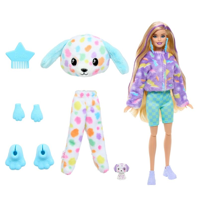 Imagen de Muñeca Cutie Reveal Dalmata Sueños De Colores Barbie parte de nuestra colección en Espadas y más, sitio oficial.