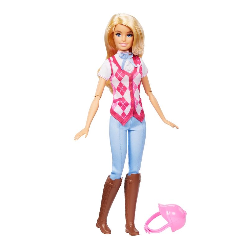 Imagen de Muñeca Jinete Equitacion Barbie parte de nuestra colección en Espadas y más, sitio oficial.