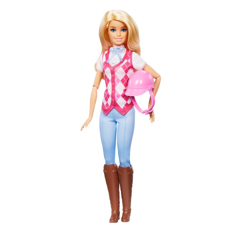 Imagen de Muñeca Jinete Equitacion Barbie parte de nuestra colección en Espadas y más, sitio oficial.
