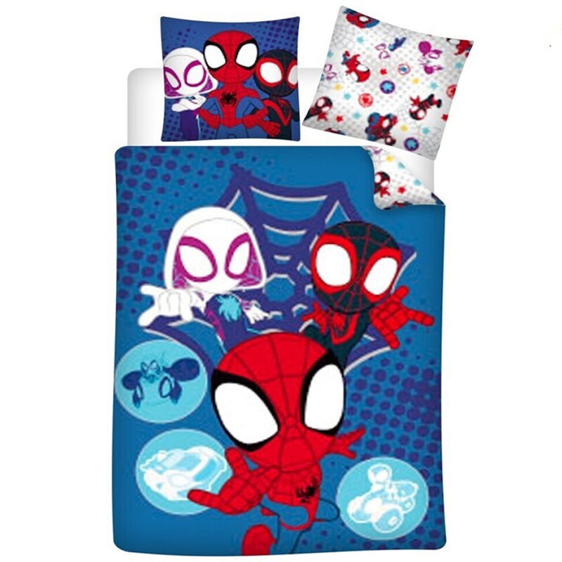 Imagen de Funda Nordica Spiderman Marvel Cama 90Cm Policotton parte de nuestra colección en Espadas y más, sitio oficial.