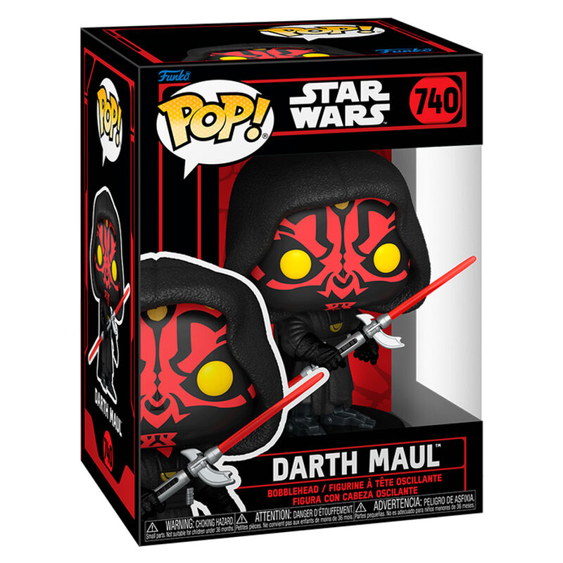 Imagen 1 - Figura Pop Star Wars Darth Maul