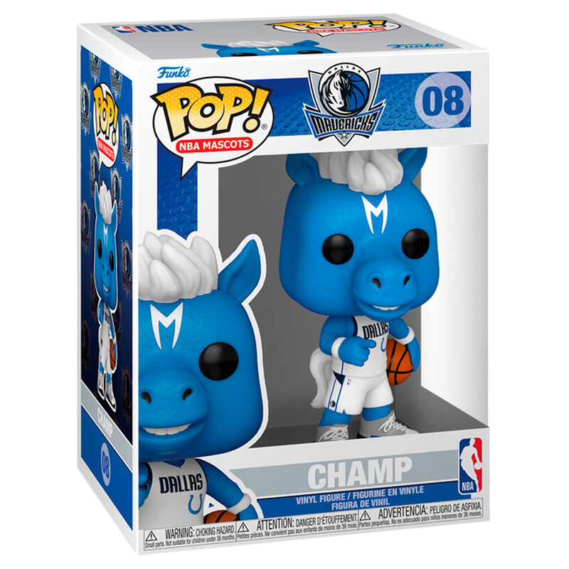 Imagen de Figura Pop Nba Mavericks Champ parte de nuestra colección en Espadas y más, sitio oficial.