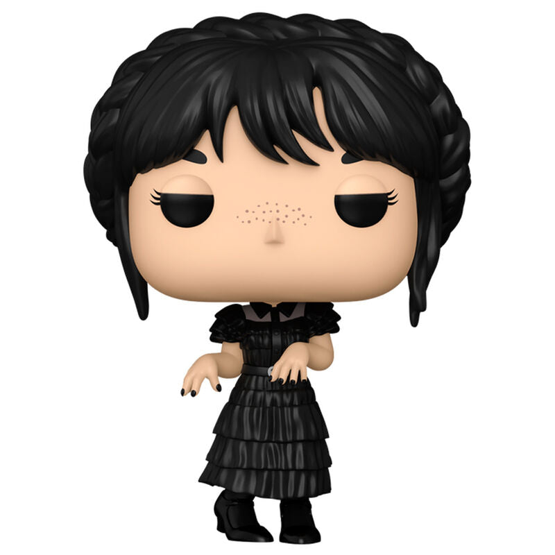 Imagen de Figura Pop Wednesday Miercoles Addams parte de nuestra colección en Espadas y más, sitio oficial.