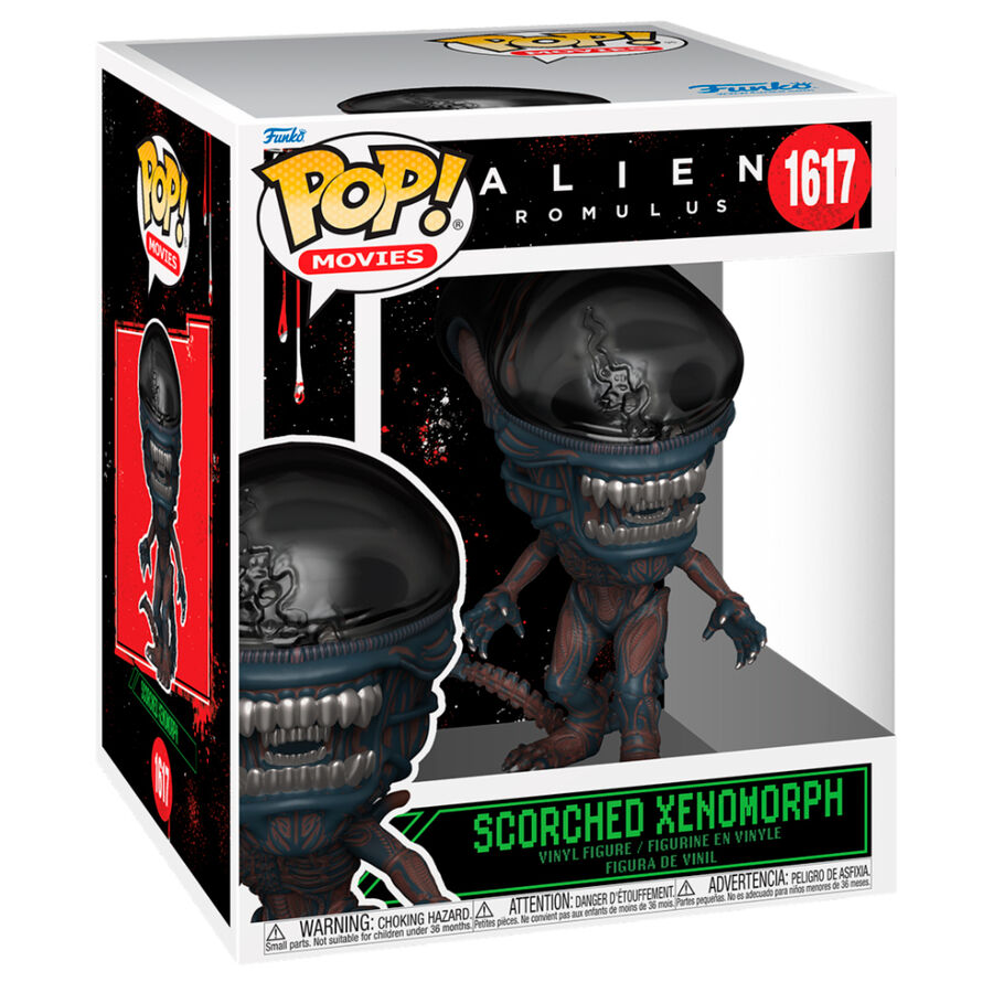 Imagen de Figura Pop Super Alien Romulus Scorched Xenomorph parte de nuestra colección en Espadas y más, sitio oficial.