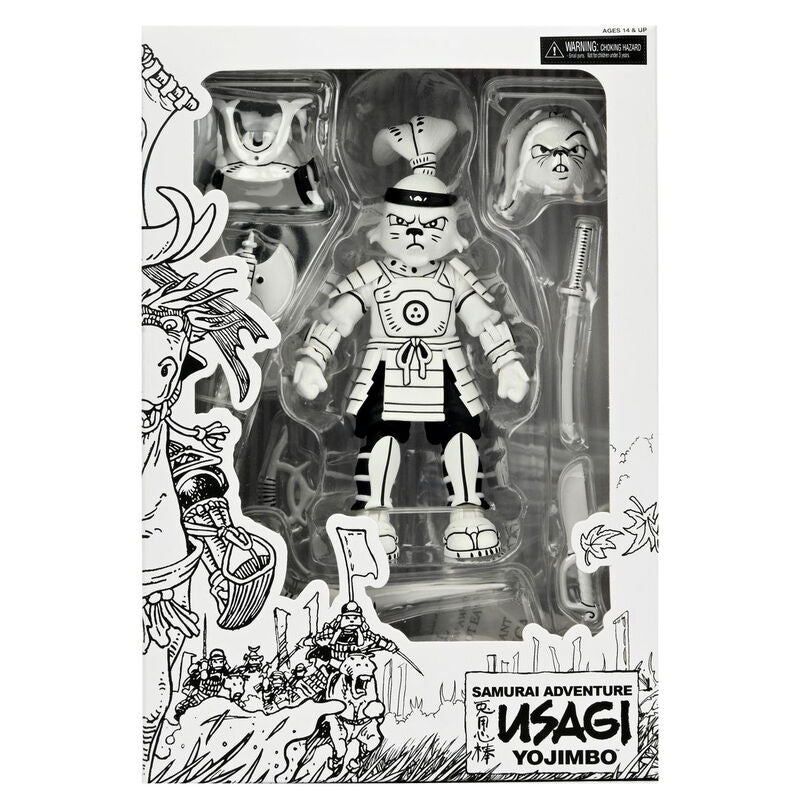 Imagen 1 - Figura Usagi Yojimbo Black & White Usagi Yojimbo 18Cm