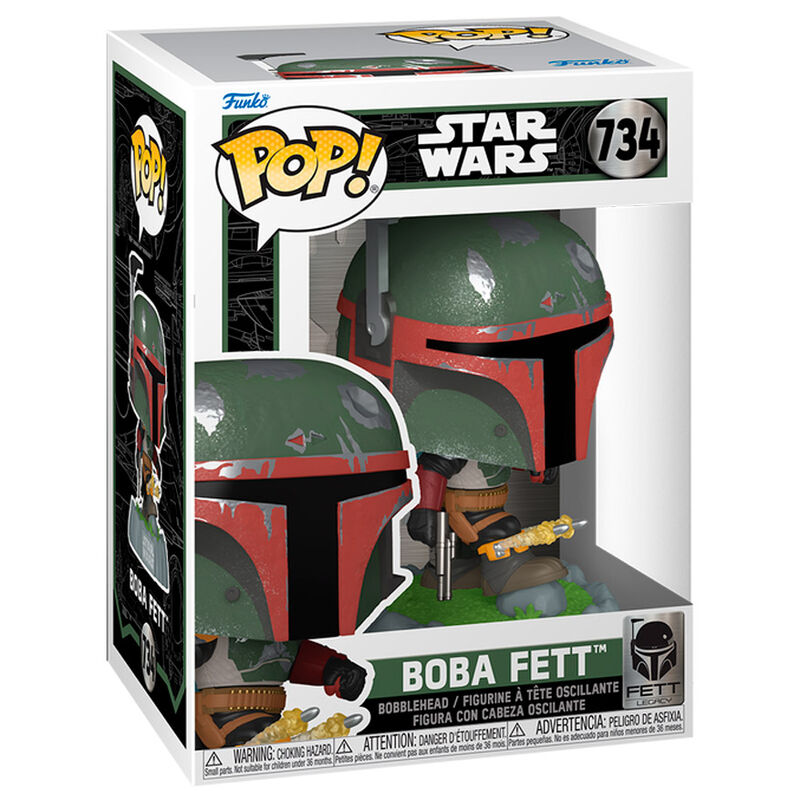 Imagen 1 - Figura Pop Star Wars Boba Fett