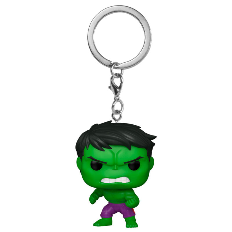 Imagen de Llavero Pocket Pop Marvel Hulk Classics parte de nuestra colección en Espadas y más, sitio oficial.