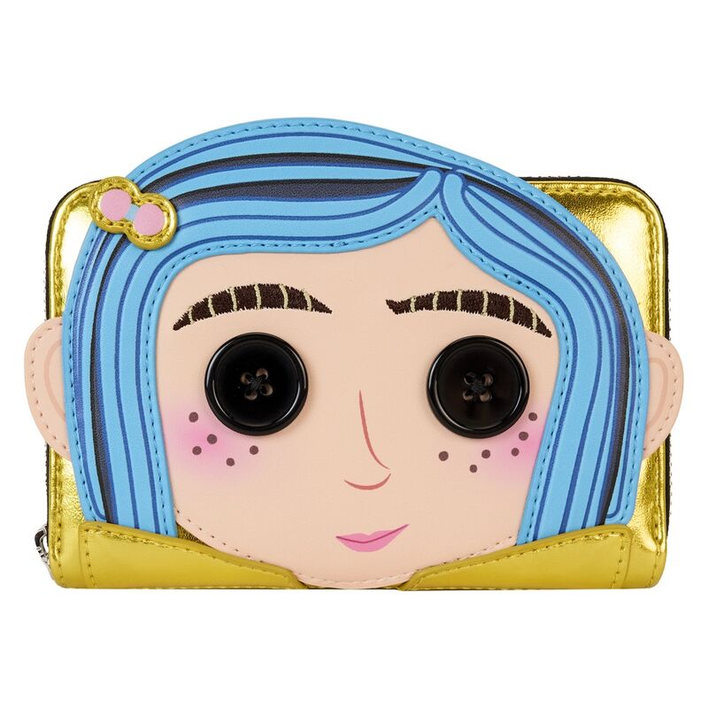 Imagen de Cartera Muñeca Coraline Loungefly parte de nuestra colección en Espadas y más, sitio oficial.