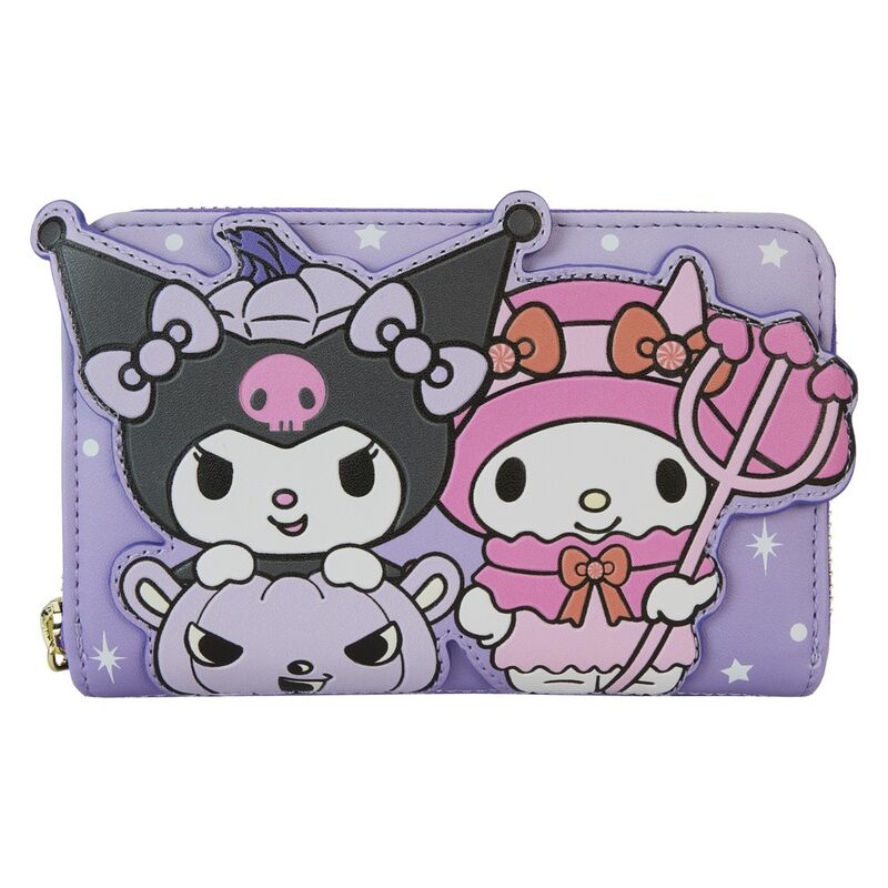 Imagen de Cartera Pumpkin Kuromi Sanrio Loungefly parte de nuestra colección en Espadas y más, sitio oficial.