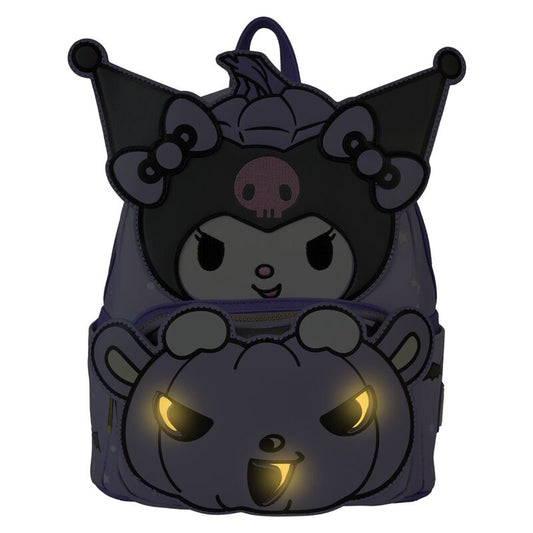 Imagen de Mochila Pumpkin Kuromi Sanrio Loungefly parte de nuestra colección en Espadas y más, sitio oficial.
