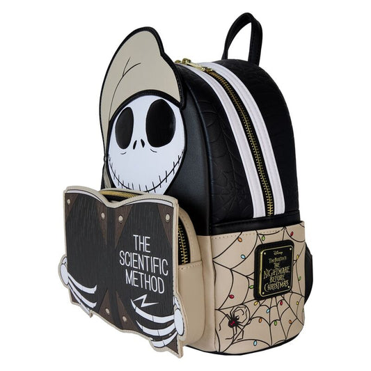 Imagen 2 - Mochila Scientific Method Bedtime Jack Pesadilla Antes De Navidad Disney Loungefly 26Cm