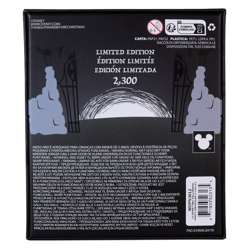 Imagen 3 - Pin Mayor-mobile Pesadilla Antes De Navidad Disney Loungefly