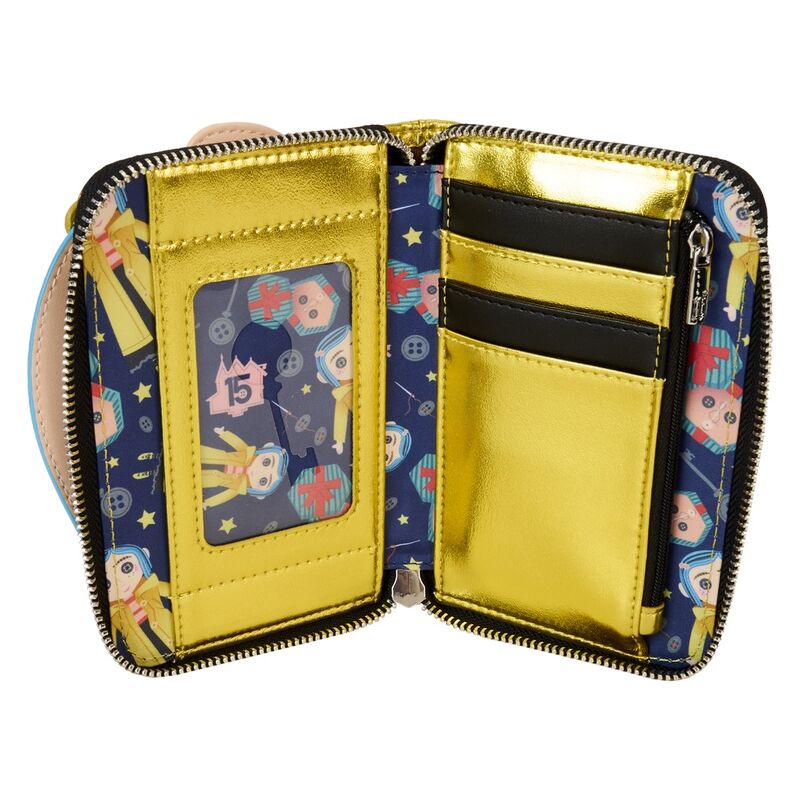Imagen de Cartera Muñeca Coraline Loungefly parte de nuestra colección en Espadas y más, sitio oficial.