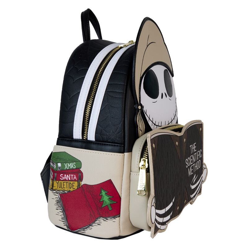 Imagen 4 - Mochila Scientific Method Bedtime Jack Pesadilla Antes De Navidad Disney Loungefly 26Cm